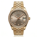 IBSO Rose Gold Luxury Crystal Watch for Women