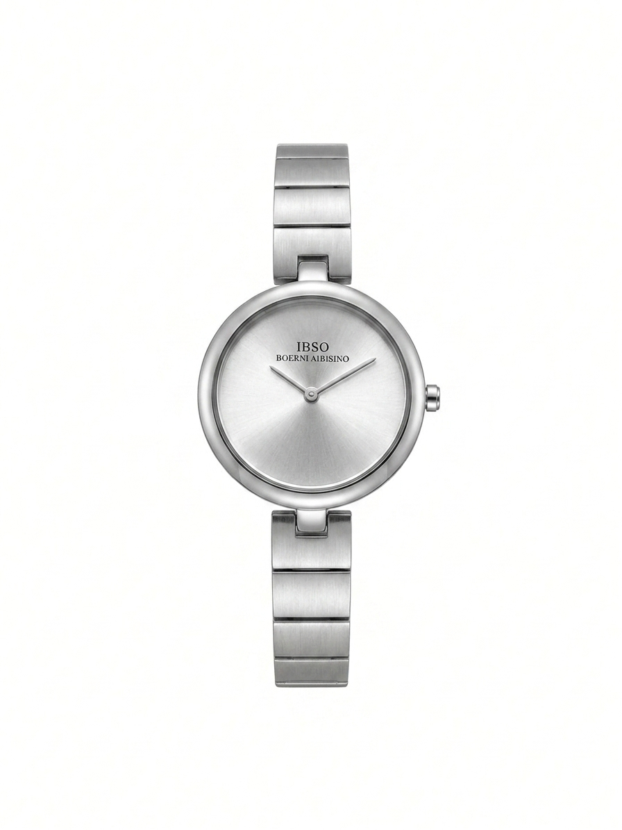 IBSO Minimalist Silver – Ultra-Slim Women’s Dress Watch