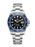 Rolex Submariner Blue Bezel Automatic Men's Watch