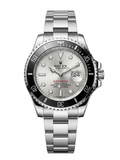 Rolex Submariner Silver Dial Black Bezel - Premium Luxury Sport Watch