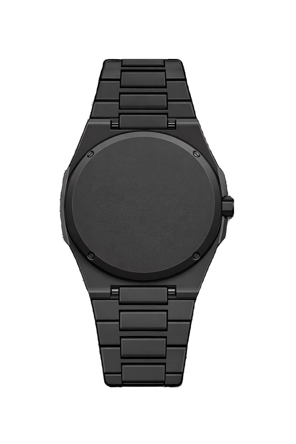 Carbon Silver Dial Men