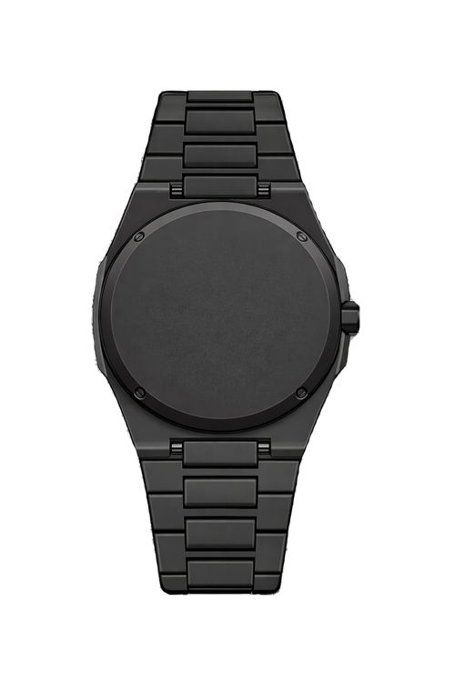 Carbon Silver Dial Men