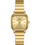 IBSO Luxury Square Gold Watch – Chic Champagne Dial for Women