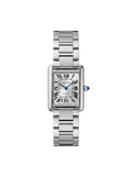 Cartier Tank Must Automatic - Silver Dial Stainless Steel Watch