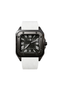 Cartier Rubber White/Black Men