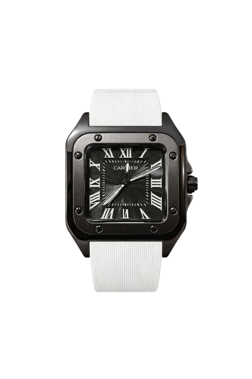 Cartier Rubber White/Black Men